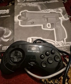 Sega Saturn MK-80200A PAL Console - Controllers, Hulk And Duke Nukem 3D Game