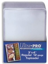 Ultra Pro Toploader - 3x4 Clear Regular 25 per pack