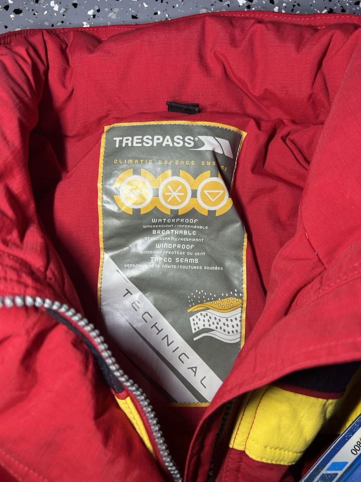 Traje de esquí vintage rojo Trespass para mujer mediano nuevo con etiqueta Foto 3 de 4