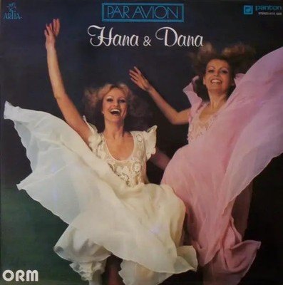 Hana & Dana , ORM Par Avion LAMINATED SLEEVE Panton Vinyl LP