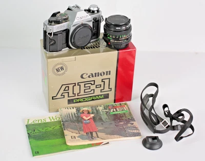 Canon AE-1 Program Film Cameras for sale | eBay UK