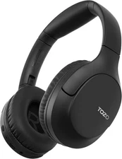 TOZO Foldable Headphones Bluetooth 5.4 Over Ear Headset with Mic 70H Playtime