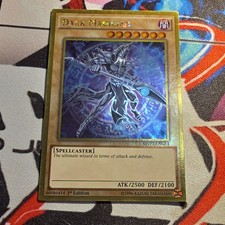 Yu-Gi-Oh! Dark Magician MVP1-ENG54 1st Edition Holo Normal Spellcaster Card