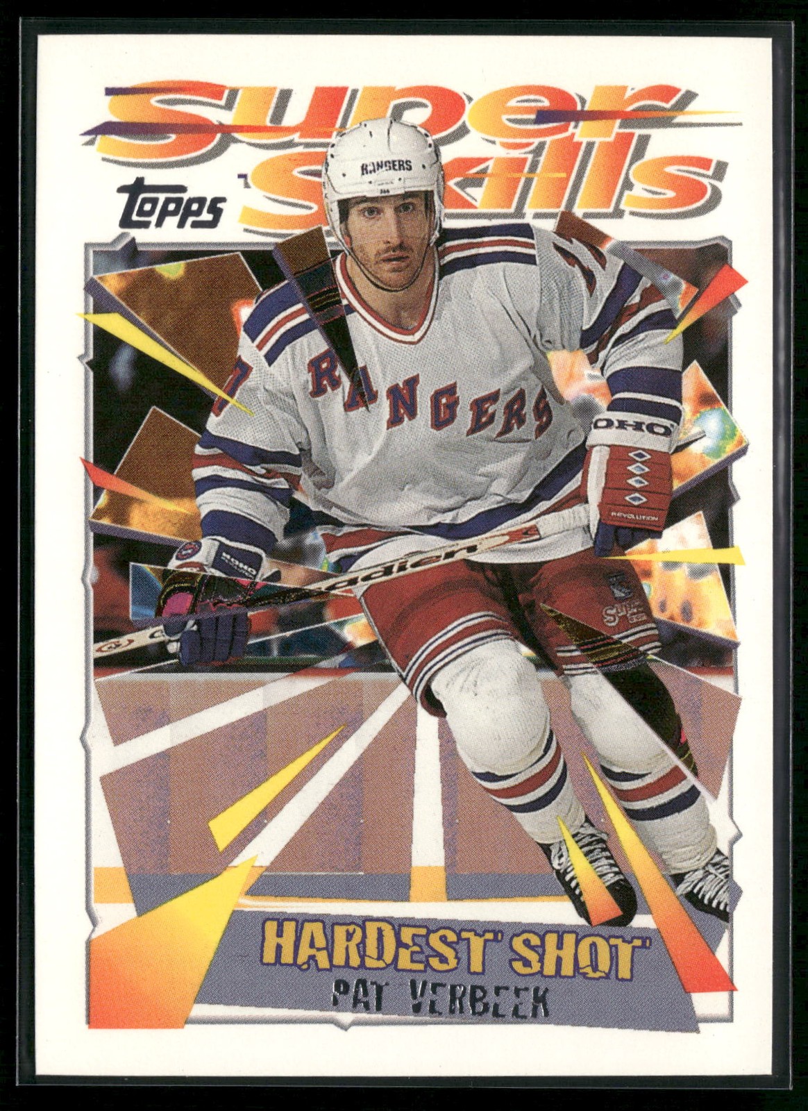 1995-96 Topps Super Skills #43 Pat Verbeek Platinum
