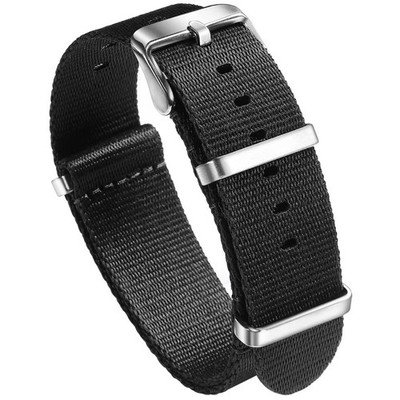 Seat Belt Nylon NATO Strap for Men and Women 20 22 MM