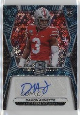 2020 Panini Spectra Rookie Neon Blue Prizm 50/75 Damon Arnette #24 Auto i6j