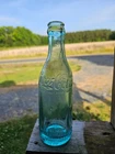Super Rare Vintage Coca Cola Bottle 1900, Aqua, Straight Sided 7 oz Salisbury MD