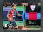 2023-24 Panini Select Serie A ANTOINE MAKOUMBOU RC Patch Silver Prizm SP #SM-AM