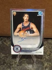 Yanic Konan-Niederhauser 2025-26 Bowman Chrome Auto Refractor RC Clippers /499