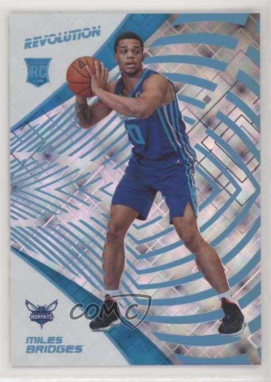 2018-19 Panini Revolution Cosmic /100 Miles Bridges #113 Rookie RC