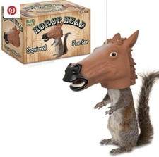 Horse Head Squirrel Feeder Garden Outdoor Home Gift By Archie McPhee