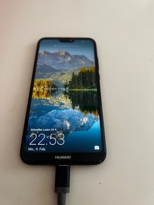 Huawei P20 - 64GB - Schwarz (Ohne Simlock) (Dual SIM) Für weitere Infos melden