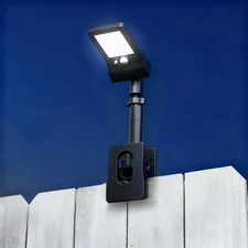 Clip On Solar Lights Outdoor Waterproof IP65, Motion Sensor Solar Fences Lights