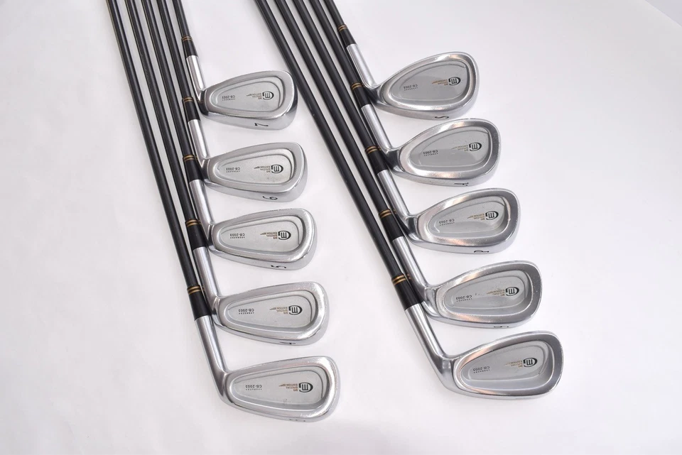 10pcs Miura Giken CB-2003 Forged 3-4-5-6-7-8-9-PW-AW-SW Iron Set Flex Stiff RH - Image 3 of 4