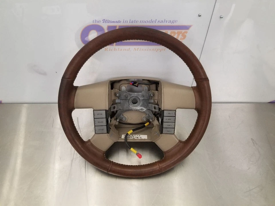 07 2007 Ford F150 King Ranch volante marrón Foto 4 de 4