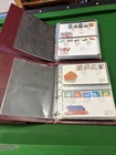 Two British Stamp Books First Day Covers Lots Off British Stamps First Day Cover