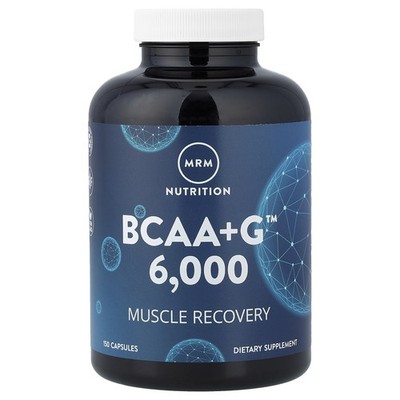 MRM BCAA G 6000 150 Capsules GMP Quality Assured