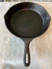 Wagner #10 Unmarked 11 ¾” Skillet Vintage Cast Iron Restored C Mold Mark
