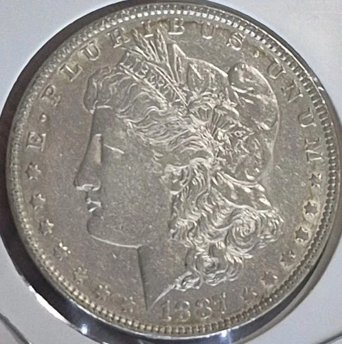 1887-P Morgan Silver Dollar NO RESERVE High Bid Wins My~Private~Collection #1936