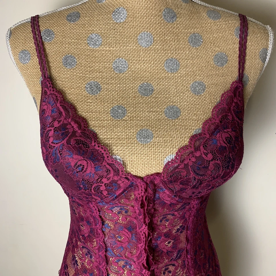 Y2K Escante кружевной корсет прихоти кокетка фея гранж Y2K темно романтический маленький - Изображение 3 из 4