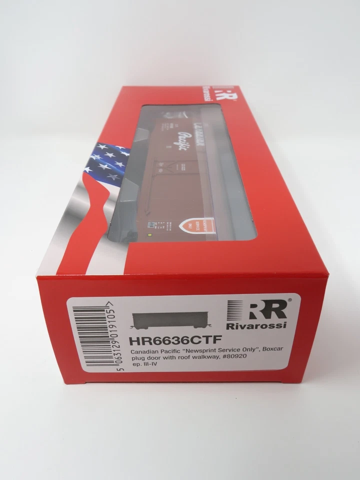 Rivarossi HO HR6636C Canadian Pacific CP 50' Single Door Boxcar Freight Car - Image 3 of 3