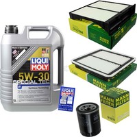 Mann Inspektionspaket 5L Liqui Moly 5W-30 FüR Subaru Forester 2.0I AWD