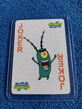 Plankton Nickelodeon Playing Card From SpongeBob SquarePants Cartoon