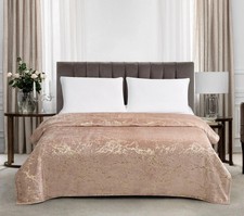 Marble Pattern Throw Blanket Soft Lightweight Cozy Large Faux Fleece UK Szes