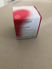 SHISEIDO ESSENTIAL ENERGY HYDRATING CREAM HYALURONIC ACID RED GINZA TOKYO 1 OZ