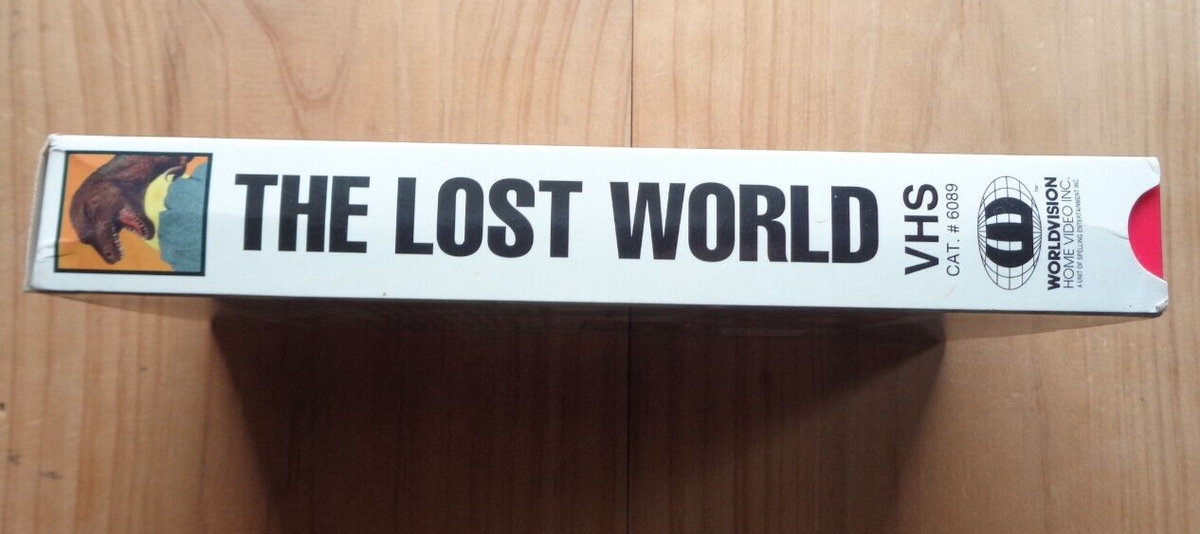 The Lost World 1992 VHS tape Promo Screener John Rhys-Davies David