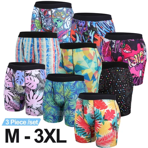 Men's Underwear Boxer Briefs Bamboo Viscose Trunks Soft Comfortable Multipack US - Picture 1 of 28