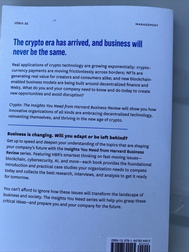 HBR Insights Ser.: Crypto : The Insights You Need from Harvard Business... - Picture 3 of 8