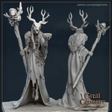 Shaman Druid Hag Baba Yaga Witch Miniature | D&D DnD |