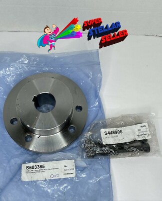 ZERO MAX HUB L259C 35mm BORE w/10mm Keyway Set Screw Style Steel w/Bolts S603365