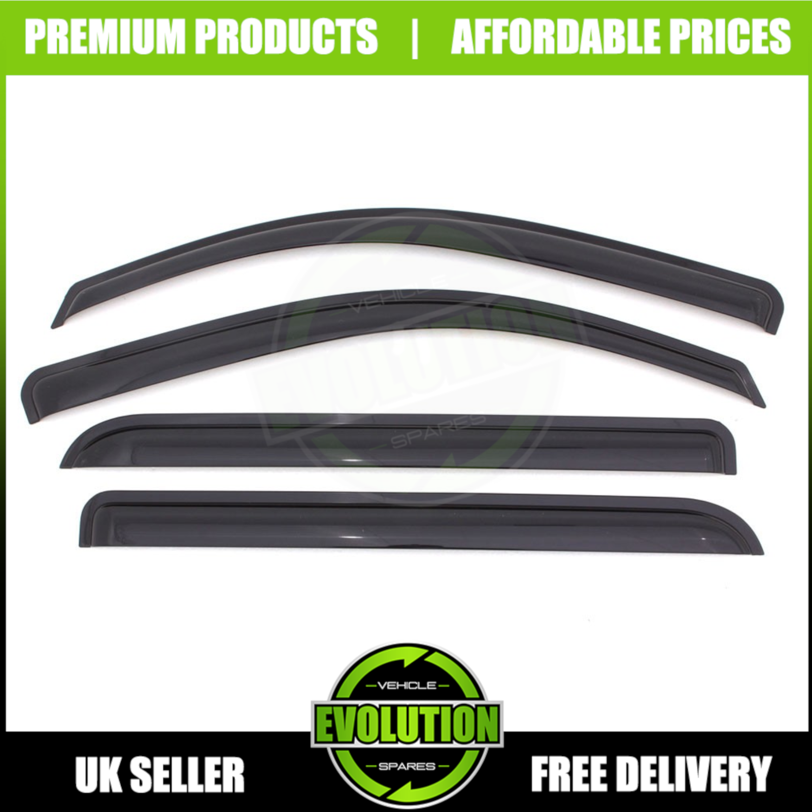 VAUXHALL ASTRA J 200915 WIND RAIN SMOKE DEFLECTORS VISORS EXTERNAL FIT