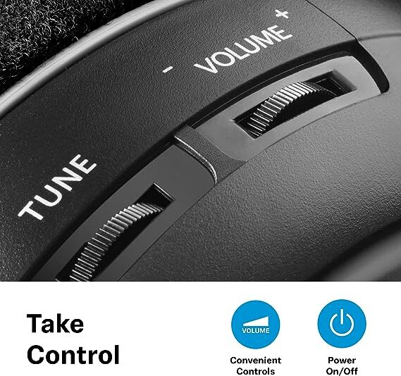 Sennheiser On Ear Open Wireless RF TV Headphones RS 135 Certified