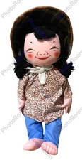 *MICALE DOLL BY MICHAEL LEE ASIAN Chinese DOLL Vintage 1980s*