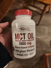 MCT Oil 1000 Mg 90 Softgels By DietWorks