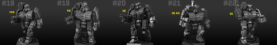 GRF Griffin ''Dragon'' Alternate Mech For Battletech  Miniatures (PMW)