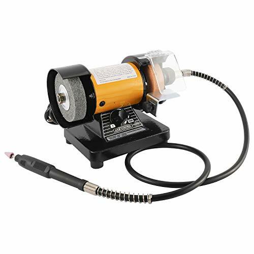 110V Mini Bench Grinder Polisher 
