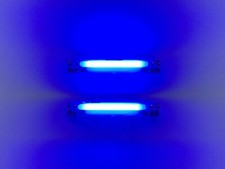LED Ersatz für VU-Meter Lampen Azur-Blau 9V ...
