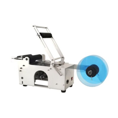 MT-50D Automatic Round Bottle Labeling Machine Glass bottle Date Code Printer