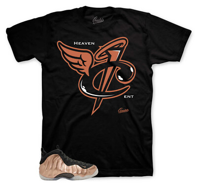 Shirt To Match Foamposite Metallic Copper Foams - Heaven Cent Tee