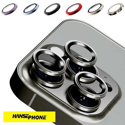 Linsenschutz für iPhone 15 14 13 12 11 Pro Max Mini Kamera Schutz Glas Camera 9H
