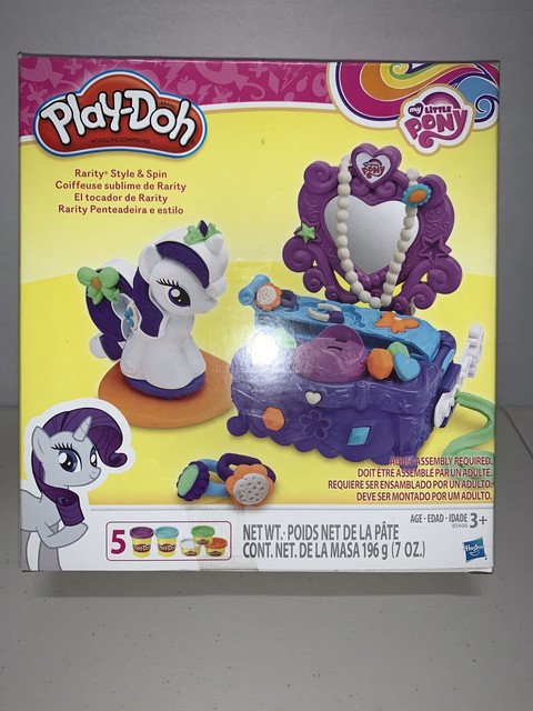 play doh rarity style and spin