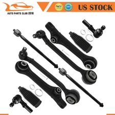 10pcs Front Lower Control Arm & Ball Joints Tie Rod Fits 2011-2014 Dodge Charger
