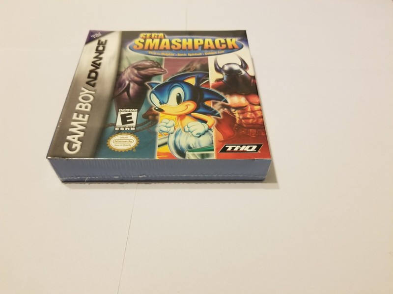 Sega Smash Pack (Nintendo Game Boy Advance, 2002) new gba