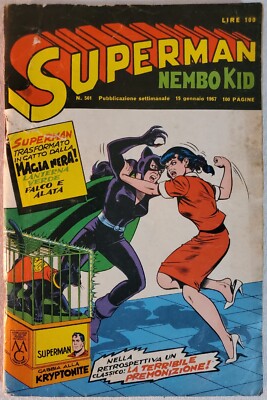 Superman's Lois Lane #70 1st Silver App Catwoman RARE Italian 1967 Batman Comic