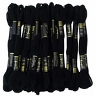 Anchor Threads Cross Stitch Stranded Cotton Thread Floss Hand Embroidery Black