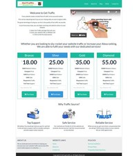 Website Traffic Reseller Website For Sale + Free Hosting
